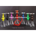 cachimbo de plástico portátil barato shisha com LED